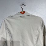 Johnny Was  White Embroidered Corduroy Blazer Sz S Photo 6
