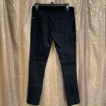 Pilcro and the Letterpress  Black Stet Corduroy Front Skinny Jeans, Size 27/4 Photo 1