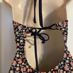 Kona Sol  Floral Print Tie Neck Swim Suit Sz M Beach Vacation Cruise Photo 3