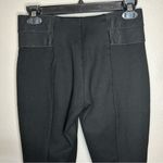 ZARA Basic Collection black pull on pleated dress pants women’s size medium Photo 4