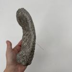 La Regale Vintage  Silver Beaded Clutch Bag Evening Satin Small Photo 3