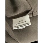 Eileen Fisher  Silk Wide Leg Pants Taupe Elastic Waist Size S Photo 3