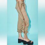 ZARA cargo Beige pants with straps Size L ref 2449/249 boho gorpcore Photo 1