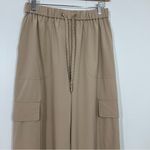 Zella  Tan Wide Leg Cargo Pant Photo 3