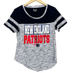 NFL Team Apparel New England Patriots Football T Shirt Sz L Photo 0