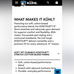 Kuhl EUC Kühl Kontour 8” Shorts Grey Size Retail $69.00 Photo 5