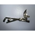 Vtg Costume Signed GERRYS Golf Gold Tone Brooch Jewelry Photo 5