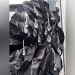 ASOS LUXE 3D floral ruffle bandeau mini dress with embellished drop pearls NWT Photo 8