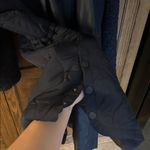 Talbots Long Quilted Sherpa Jacket Coat Winter Warm Cinch Waist Puffer Womens XL Photo 9