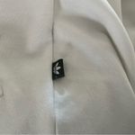 Adidas tennis track jacket white 3D logo w/ stripes logo athletic jacket small Photo 7