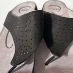 Abeo Bravo leather upper thong sandals women size 10 N Black Photo 5