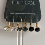 Minicci 3PCS Crystal Earrings Photo 0