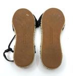 Avec Les Filles  Genevie Slingback Espadrille Sandal Black 6.5 US Photo 7