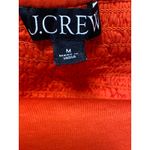 J.Crew Womens Red Sequin Shimmer Sleeveless Bandeau Strapless Tube Crop Top Sz M Size M Photo 5