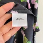 Tanya Taylor  Susan Silk Top With Neck Tie In Brushed Floral Size 8 Photo 9