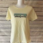 Patagonia Organic Cotton Cream Graphic Tee Photo 0