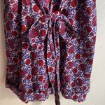 XiRENA Grady Romper Nichols Floral Cotton Belted Purple Size L Photo 6