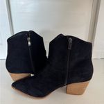 Coconuts by Matisse  black fringe pointed toe ankle boots size 10 Photo 5