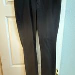 Old Navy  Women’s High-Rise Wow Straight Jeans Size 16 Tall Black Stretch Denim Photo 8