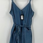 Paige Bettina Romper in Wind Wave Wash XL Photo 3