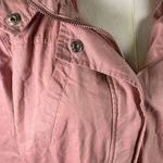 Blu Pepper Day to Day Pink Cotton Hooded Anorak Utility Jacket Coat Women's Photo 1