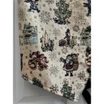 Vintage Bobbie Brooks Flaw Gold Metallic Tapestry Christmas Holiday Vest XL Photo 5