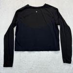 Lululemon Long Sleeve Top Athletic‎ Training Running Black Size M READ Size M Photo 3