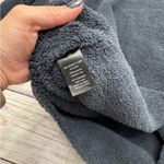 Barefoot Dreams  CozyChic Cowl Neck Tunic Sweater Grey Blue Oversized Size Large Photo 7