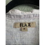 Flax Women's Gaia Dress in Sunrise Stripe size P (4-6) Artsy Lagenlook Bohemian Photo 3