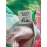 Show Me Your Mumu NWT  Lexington Midi Dress Size Medium Pink Green Linen Tropical Photo 5