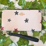 Coach Long Zip Around Wallet With American Star Print c4575 Photo 0