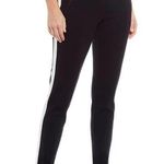 J. McLaughlin NWT  Larkin Black/White Stipe Tuxedo Pull On Pants Size 10 Photo 0