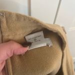 Kenar  95% wool mockneck tan dress vintage size 10 holiday winter minimalist Photo 3