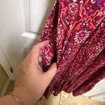 Torrid Midi Super Soft Tiered Dress Multi Medallion Magenta Purple Cream 10 00 Photo 8