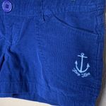 Lucy Love  Blue Micro Corduroy Shorts Size Small Photo 4