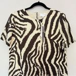 Anthropologie  Corey Lynn Calter Zebra Maxi Dress NEW Size Small Photo 5