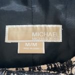 Michael Kors MICHAEL  3/4 Sleeve Black/Tan Snap Front Blazer/Jacket Size Medium Photo 1