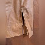Entro NWT  Brown Faux Leather Mini Skirt Size M Photo 6