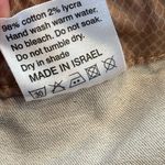 Bevy Flog Shely Tan Snakeskin print Joggers 29 made in Israel Tan Photo 5