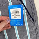 Columbia NWT Women's PFG Gray Blue White Striped Mid Rise Adventure Shorts- 6 Photo 2