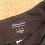 Champion Black Grey Stripe Leggings Size Small Photo 1