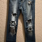 Daytrip  Lynx Bootcut Jeans Woman’s Size 24R Distressed Photo 0