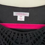 Xhilaration Xhiliration little black dress ~ crochet lace ~ lined ~ women’s sz Small Photo 8