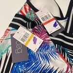 Jag jeans JAG Tropical Print Swimsuit NwT tankini small xs set $142 Photo 4