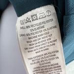 French Connection Echo Crepe One Shoulder Cocktail Party Dress Teal Size 4 NWOT Photo 13