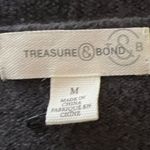 Treasure & Bond  Grey Longline Cardigan Size Medium New Without Tags Photo 3