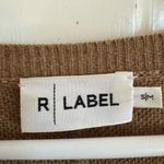 The Reset R Label tan wool cashmere dolman sleeve sweater size small/medium Photo 1