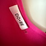DO+BE  Pink ruffle one shoulder mini dress Photo 3