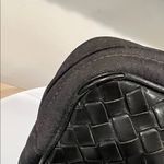 Bottega Veneta Black Intrecciato Clutch Bag / Makeup Case - piping breakthrough Photo 6