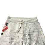 Lucky Brand Vintage Y2K Asian Geisha Cropped Sweatpants Kimono Floral size Small Photo 2